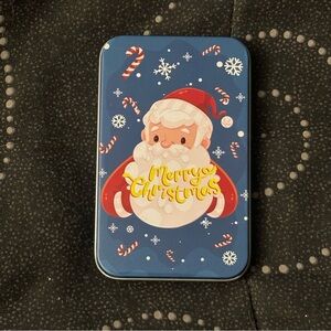Santa Claus Christmas Giftcard Tin